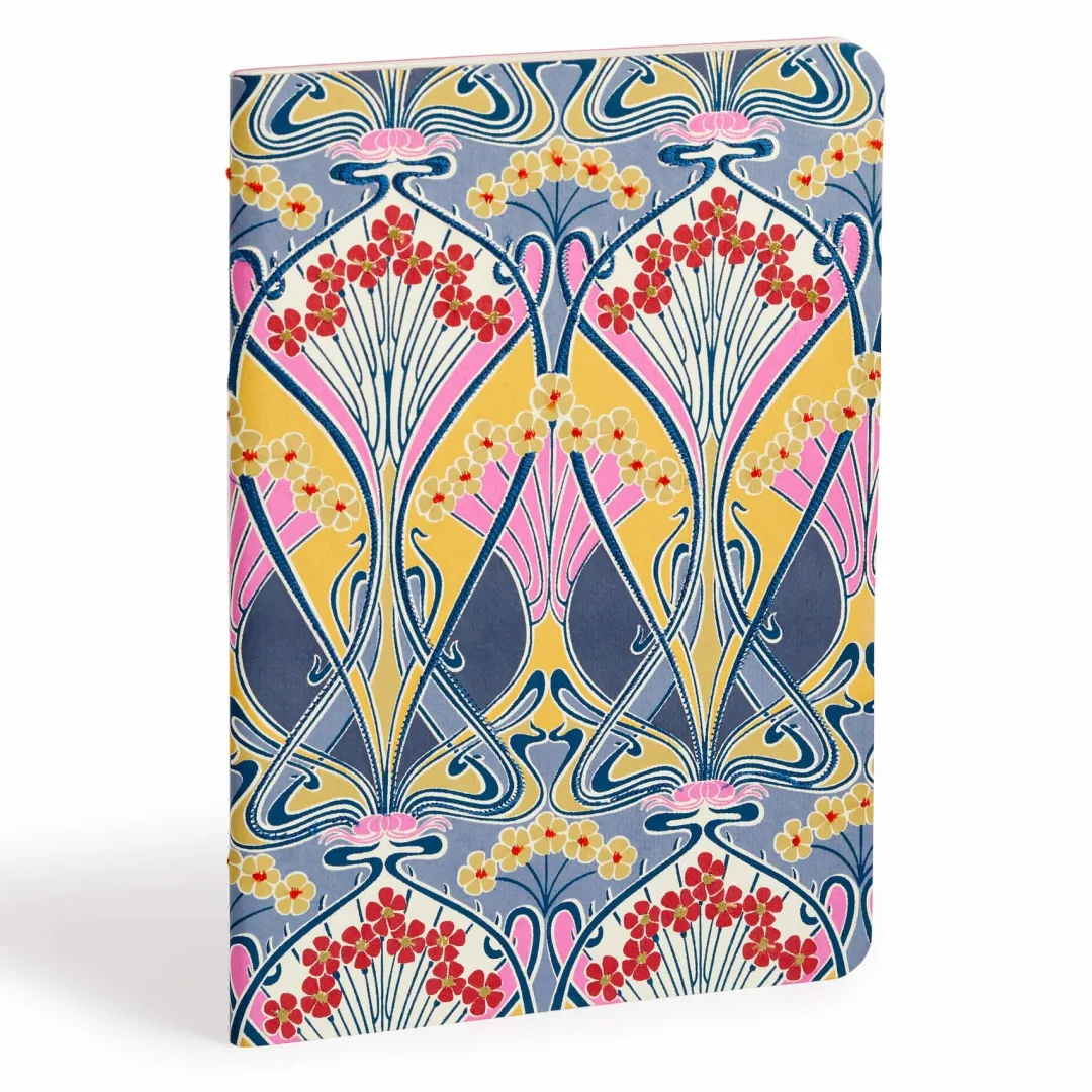 Galison Liberty Ianthe Lichen Handmade Embroidered B5 Journal