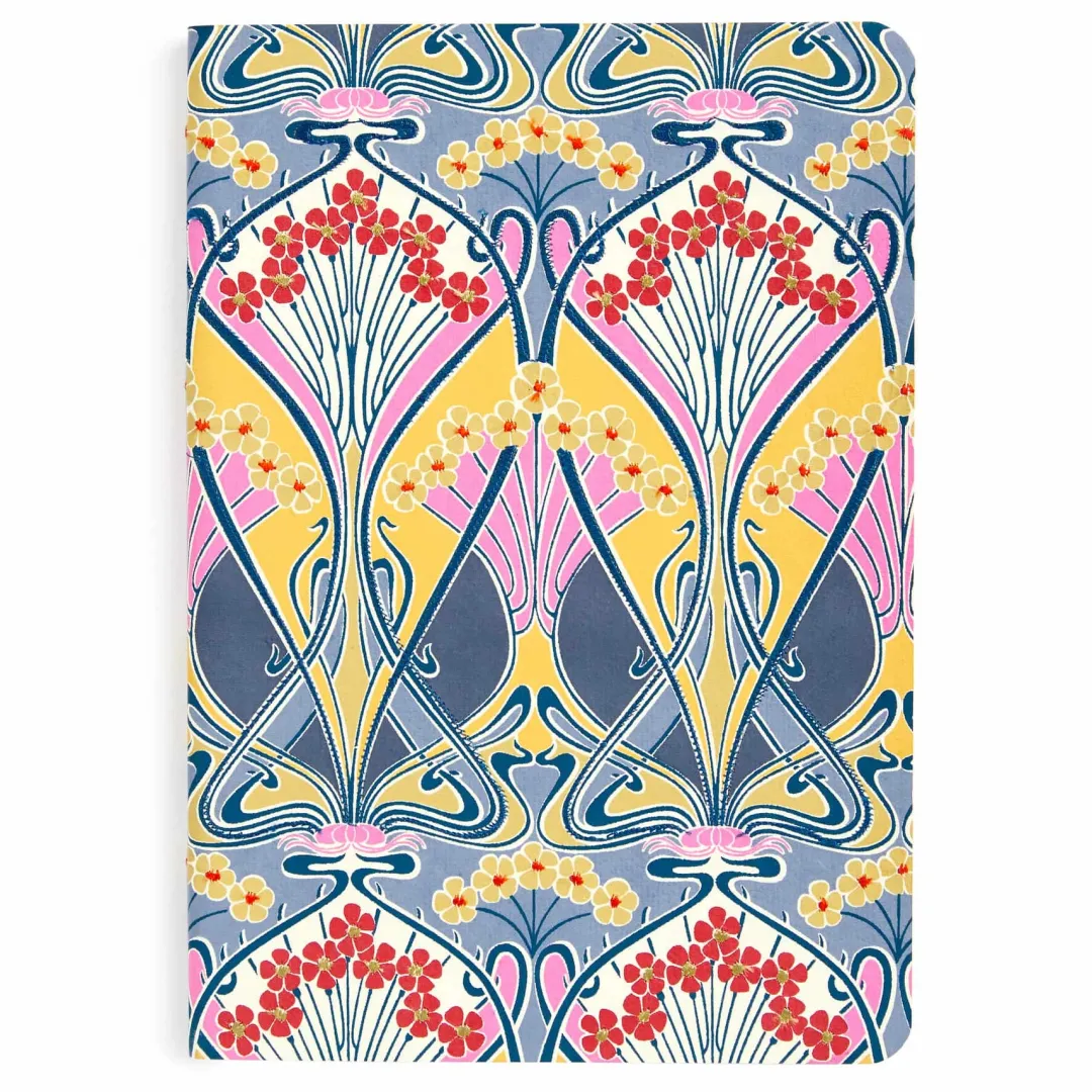 Galison Liberty Ianthe Lichen Handmade Embroidered B5 Journal