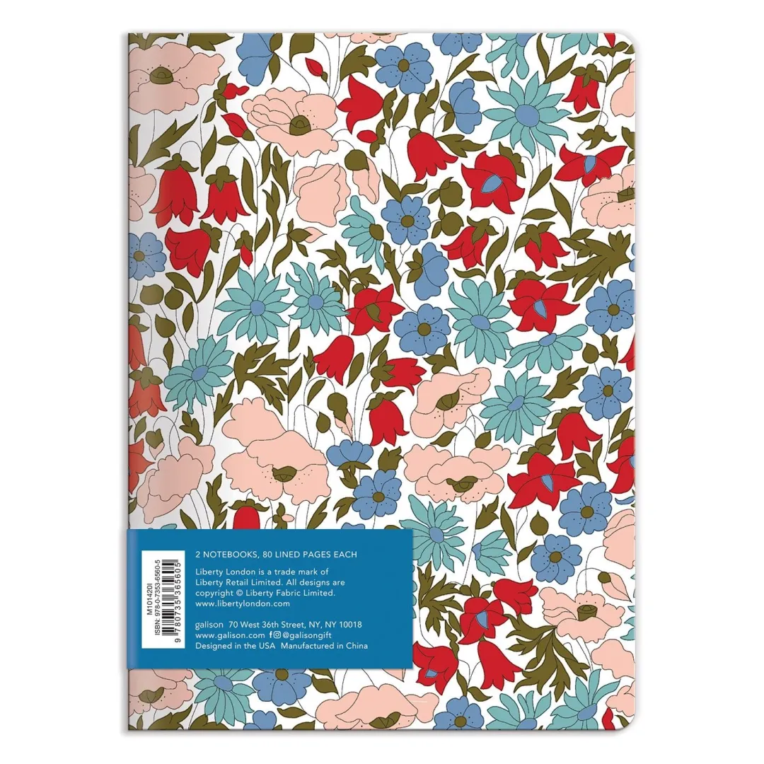 Galison Liberty London Floral Writers Notebook Set