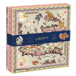Galison Liberty London Maxine Double-Sided 500 Piece Jigsaw Puzzle
