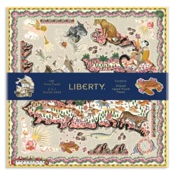 Galison Liberty London Maxine Double-Sided 500 Piece Jigsaw Puzzle