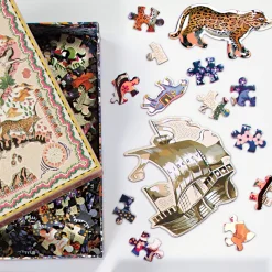 Galison Liberty London Maxine Double-Sided 500 Piece Jigsaw Puzzle