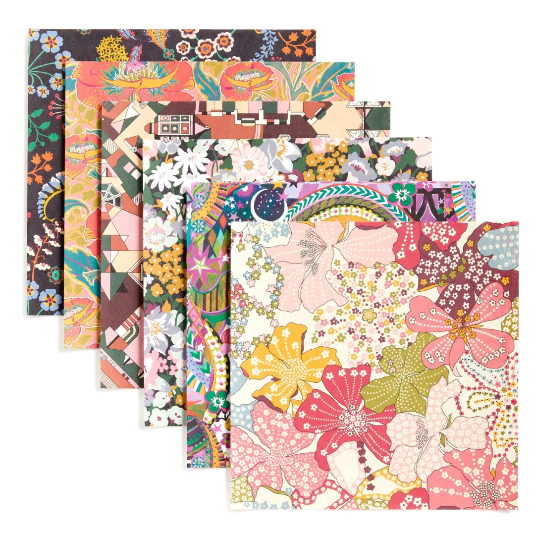 Galison Liberty Origami Treasure Box Kit