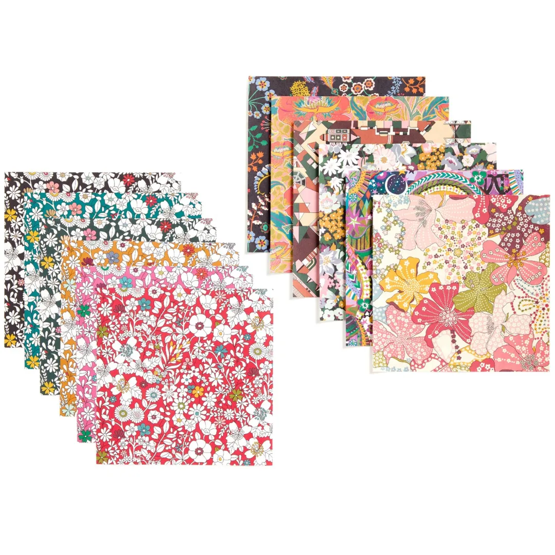 Galison Liberty Origami Treasure Box Kit