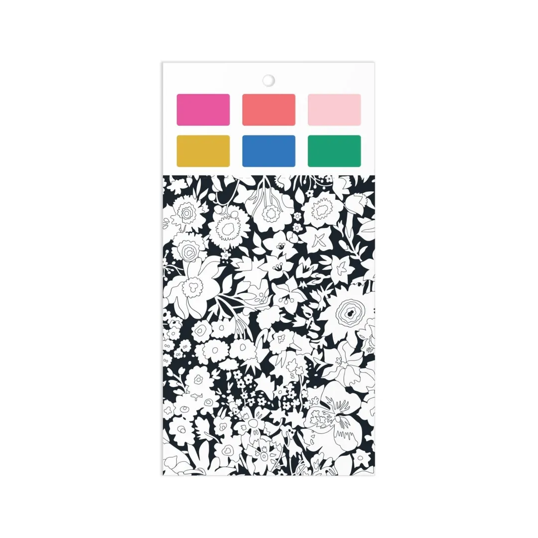 Galison Liberty Paint-In Print Set