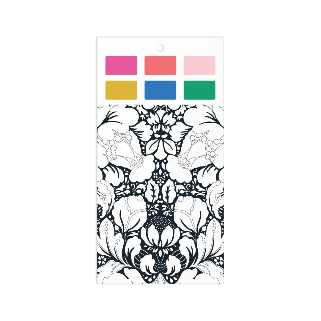Galison Liberty Paint-In Print Set