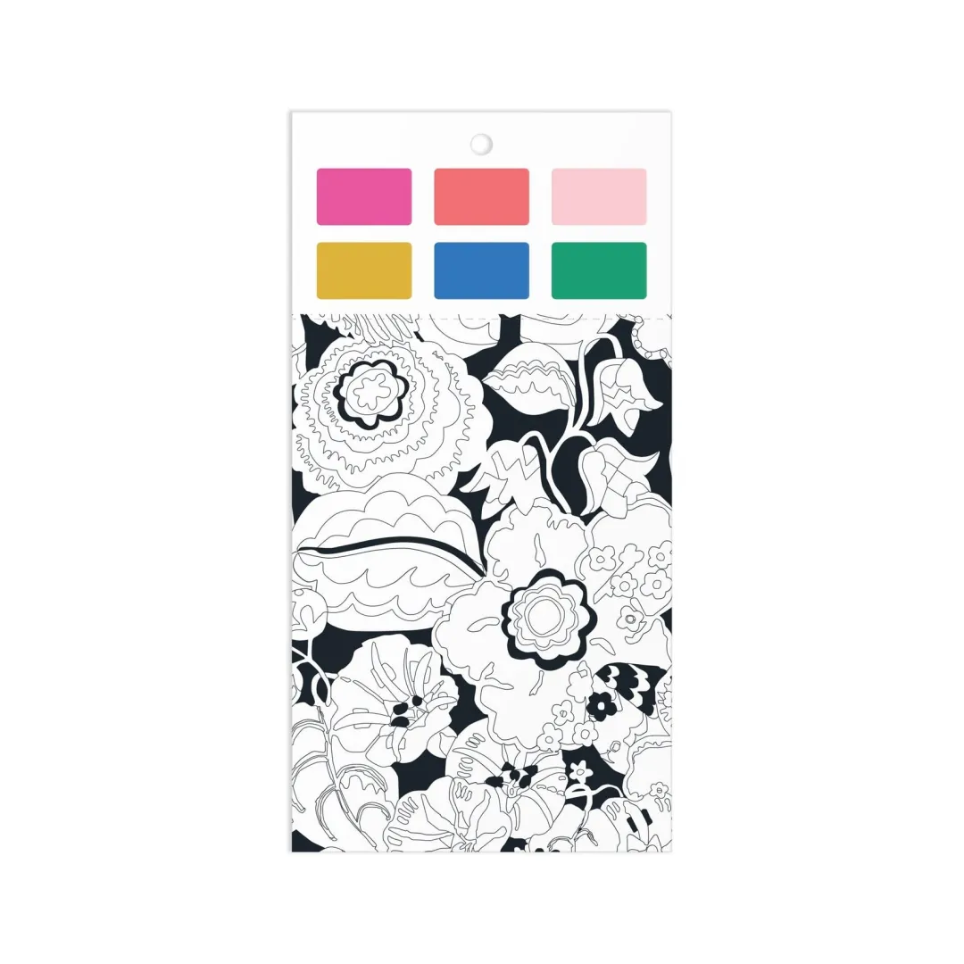 Galison Liberty Paint-In Print Set