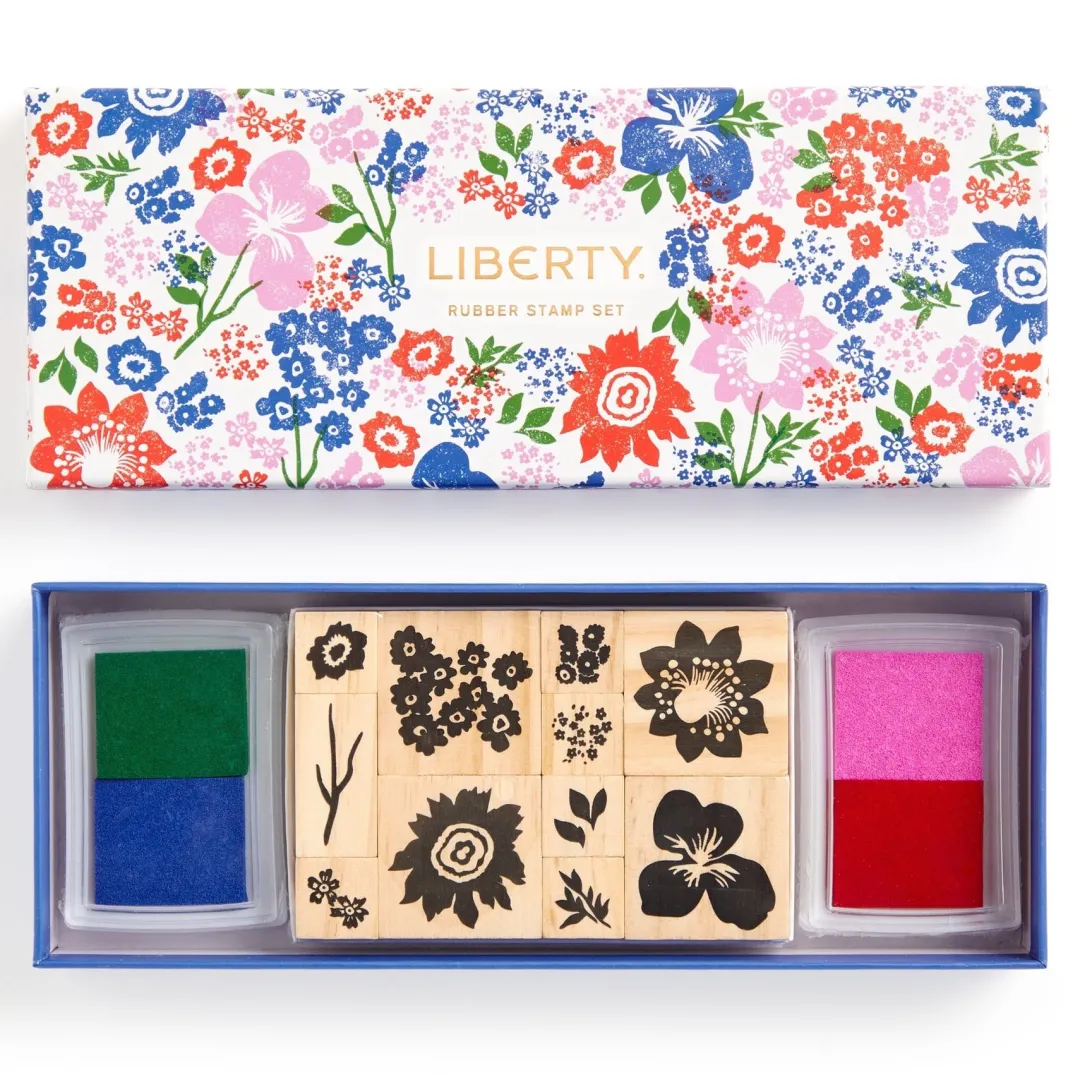 Galison Liberty Rubber Stamp Set