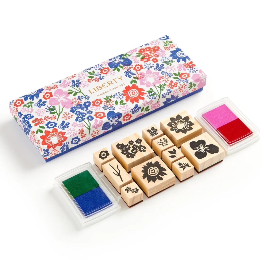 Galison Liberty Rubber Stamp Set