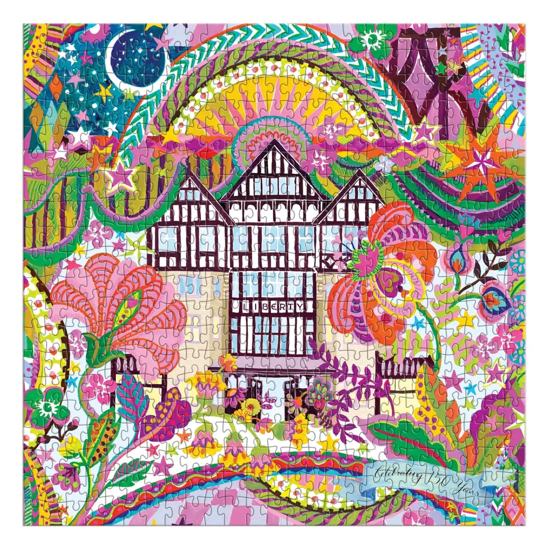 Galison Liberty 150th Commemorative 500 Piece Double Sided Puzzle