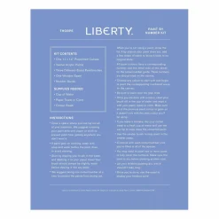 Galison Liberty Thorpe 11 x 14 Paint By Number Kit