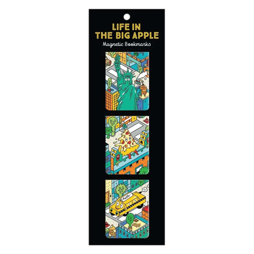 Galison Life In The Big Apple Magnetic Bookmarks