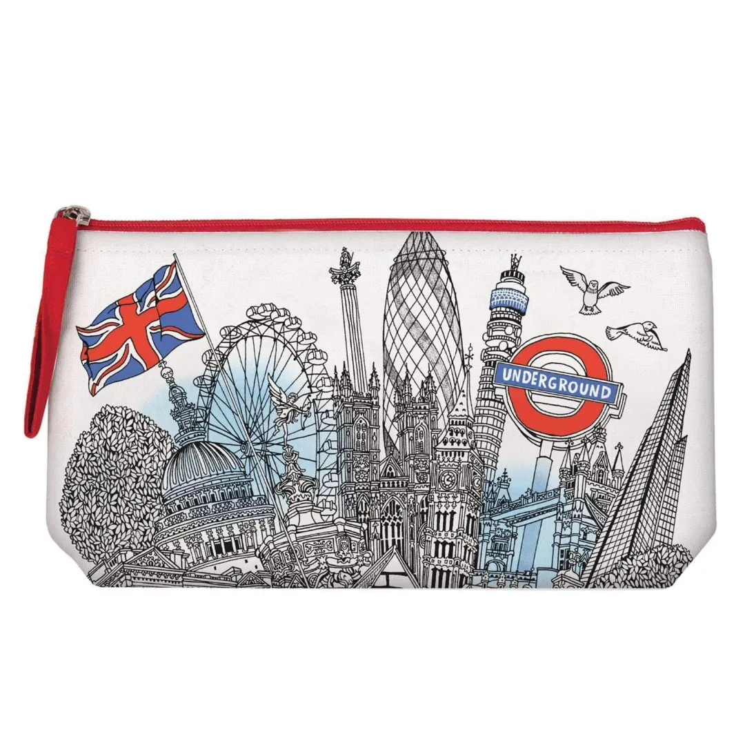 Galison London Handmade Pouch