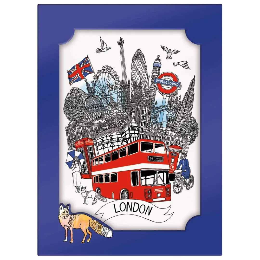 Galison London Medium Porcelain Tray
