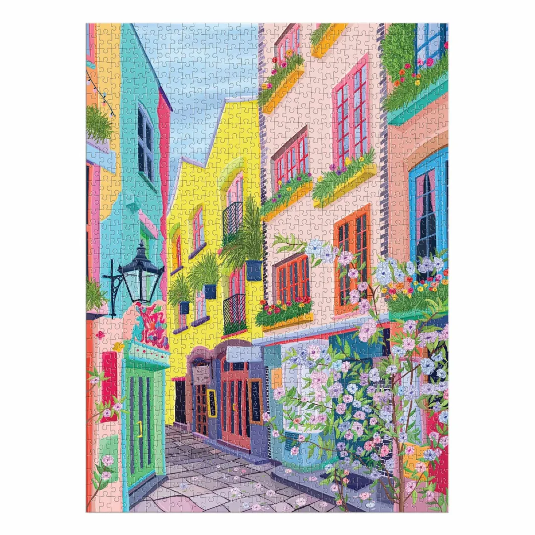Galison London Passage 1000 Piece Puzzle in Square Box
