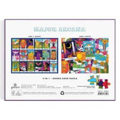 Galison Major Arcana 500 Piece Double Sided Puzzle