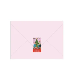Galison Meowy Christmas Greeting Card Puzzle