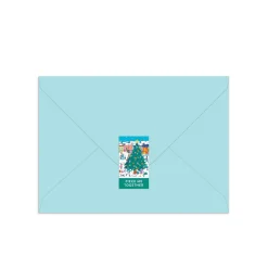 Galison Merry & Bright Greeting Card Puzzle