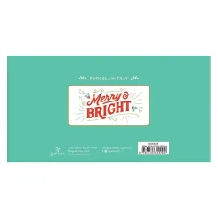 Galison Merry & Bright Porcelain Tray