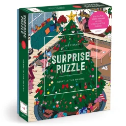 Galison Merry In The Making 1000 Piece Surprise Puzzle