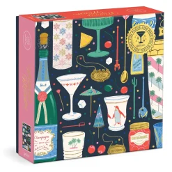Galison Merry Mixer 1000 Piece Foil Puzzle