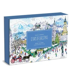 Galison Michael Storrings 12 Days of Christmas Advent Puzzle Calendar