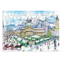 Galison Michael Storrings 12 Days of Christmas Advent Puzzle Calendar