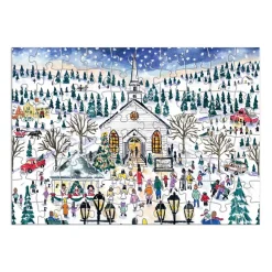 Galison Michael Storrings 12 Days of Christmas Advent Puzzle Calendar