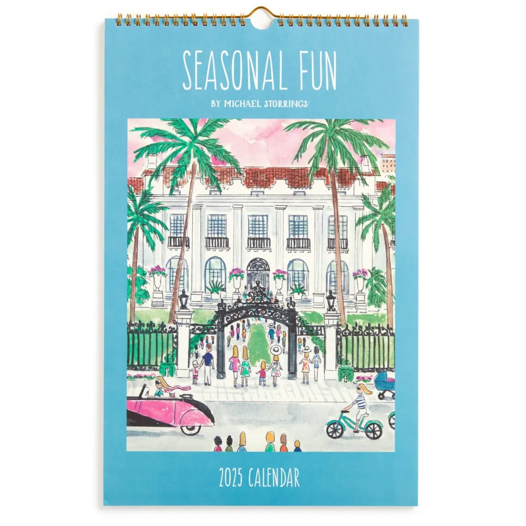 Galison Michael Storrings 2025 Wall Calendar