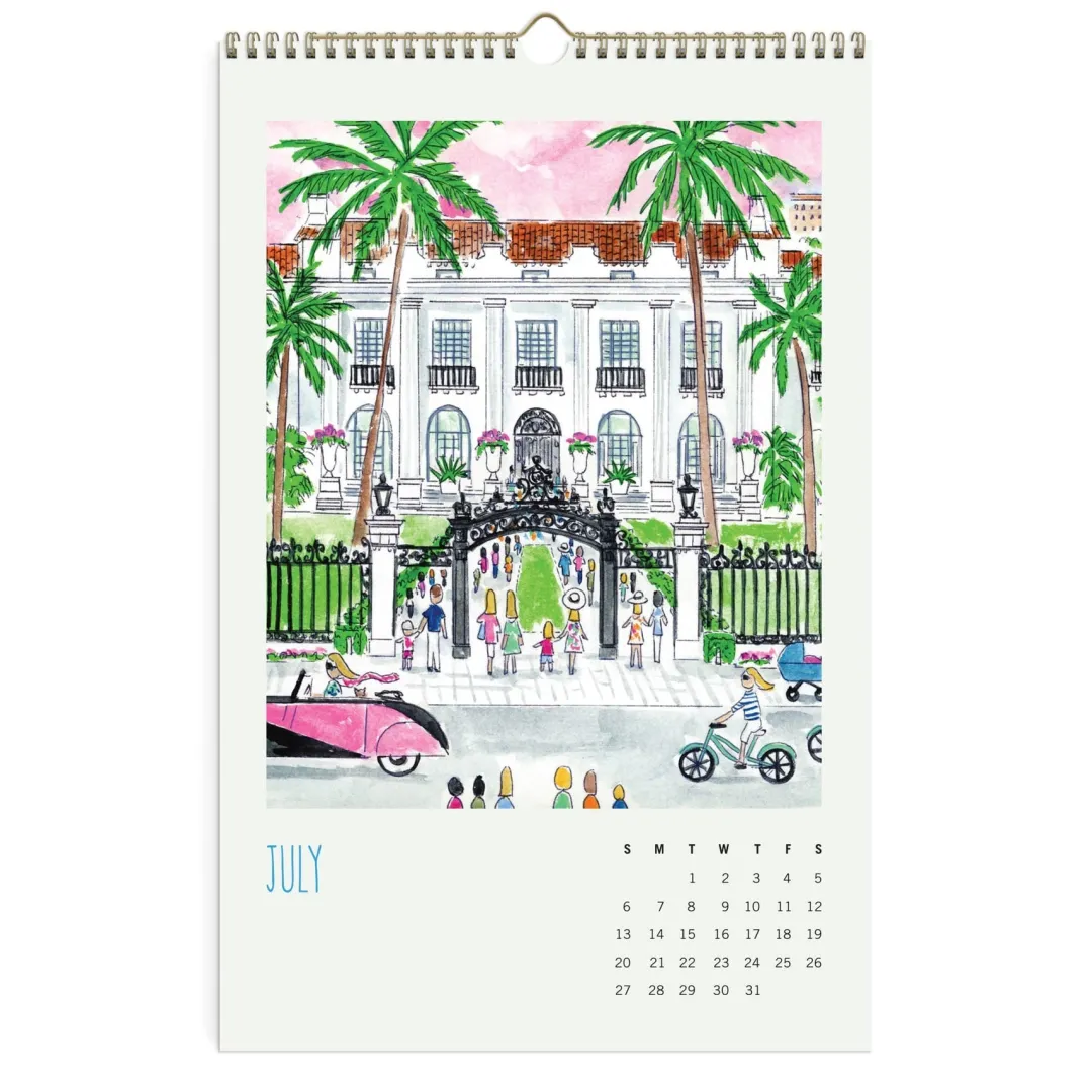 Galison Michael Storrings 2025 Wall Calendar