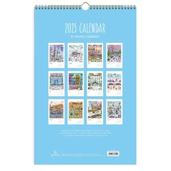 Galison Michael Storrings 2025 Wall Calendar