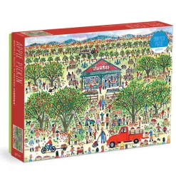 Galison Michael Storrings Apple Pickin' 1000 Piece Puzzle