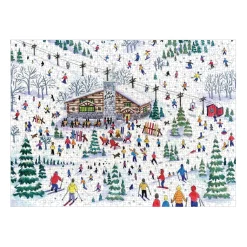 Galison Michael Storrings Apres Ski 1000 Piece Jigsaw Puzzle