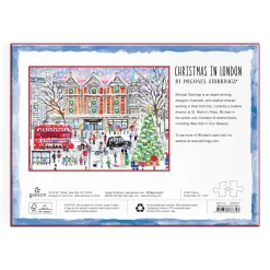 Galison Michael Storrings Christmas in London 1000 Piece Puzzle