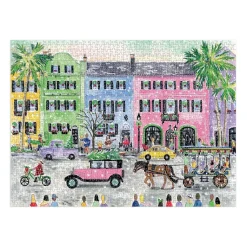 Galison Michael Storrings Christmas in Charleston 1000 Piece Puzzle