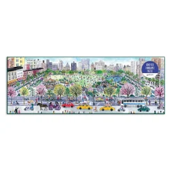 Galison Michael Storrings Cityscape 1000 Piece Panoramic Jigsaw Puzzle