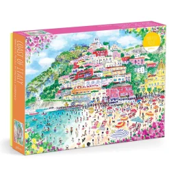 Galison Michael Storrings Coast of Italy 1000 Piece Puzzle