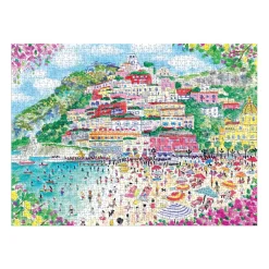 Galison Michael Storrings Coast of Italy 1000 Piece Puzzle