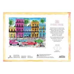 Galison Michael Storrings Cuba 1000 Piece Jigsaw Puzzle