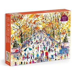 Galison Michael Storrings Fall in Central Park 1000 Piece Puzzle