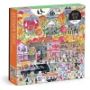 Galison Michael Storrings Halloween Parade 500 Piece Puzzle
