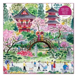 Galison Michael Storrings Japanese Tea Garden 300 Piece Jigsaw Puzzle
