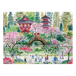 Galison Michael Storrings Japanese Tea Garden 300 Piece Jigsaw Puzzle