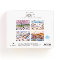 Galison Michael Storrings Landscapes Greeting Card Assortment