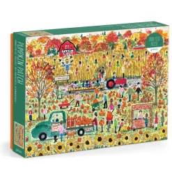 Galison Michael Storrings Pumpkin Patch 1000 Piece Puzzle