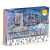Galison Michael Storrings Snowfall Over New York City 1000 Piece Puzzle