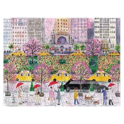 Galison Michael Storrings Spring On Park Avenue 1000 Piece Jigsaw Puzzle