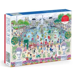 Galison Michael Storrings Springtime in Paris 1000 Piece Puzzle