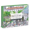 Galison Michael Storrings Springtime at the Library 500 Piece Double-Sided Puzzle