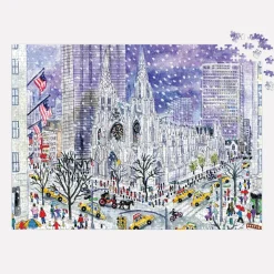 Galison Michael Storrings St. Patricks Cathedral 1000 Piece Jigsaw Puzzle
